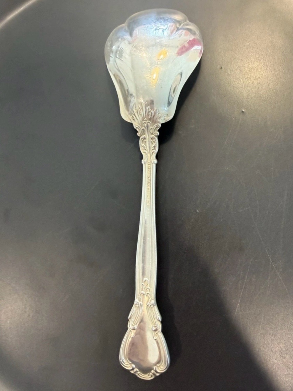 Chantilly by Gotham Antique Collect 1895 Sterling Silver casserole Spoon Piece - Picture 3 of 12